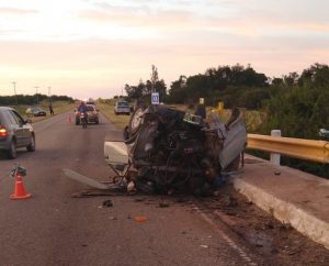 San Luis: Tres personas fallecidas y otra herida en un accidente de tránsito