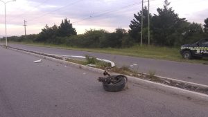 Villa de Merlo: Violento choque en la Ruta 5