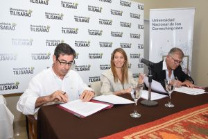 Tilisarao - Acuerdo entre el Municipio y la Universidad de los Comechingones para el dictado de la "TECNICATURA UNIVERSITARIA EN GESTIÒN AMBIENTAL"